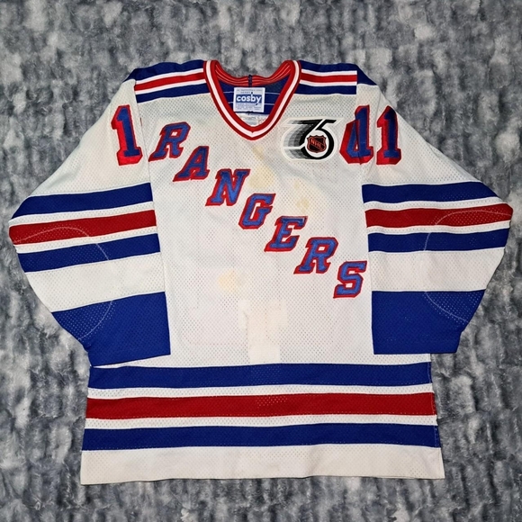 CCM Other - Vintage CCM Cosby New York Rangers Mark Messier 11 Jersey Mens 48